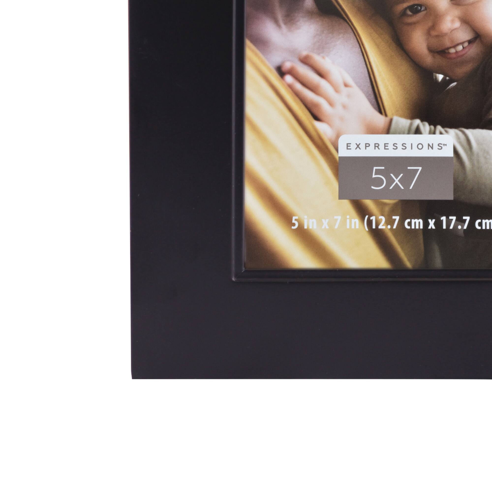 Expressions™ 5" x 7" Black Wide Frame by Studio Décor®